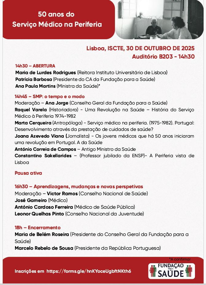 Programa 50 anos do servico medico na periferia 30out2025